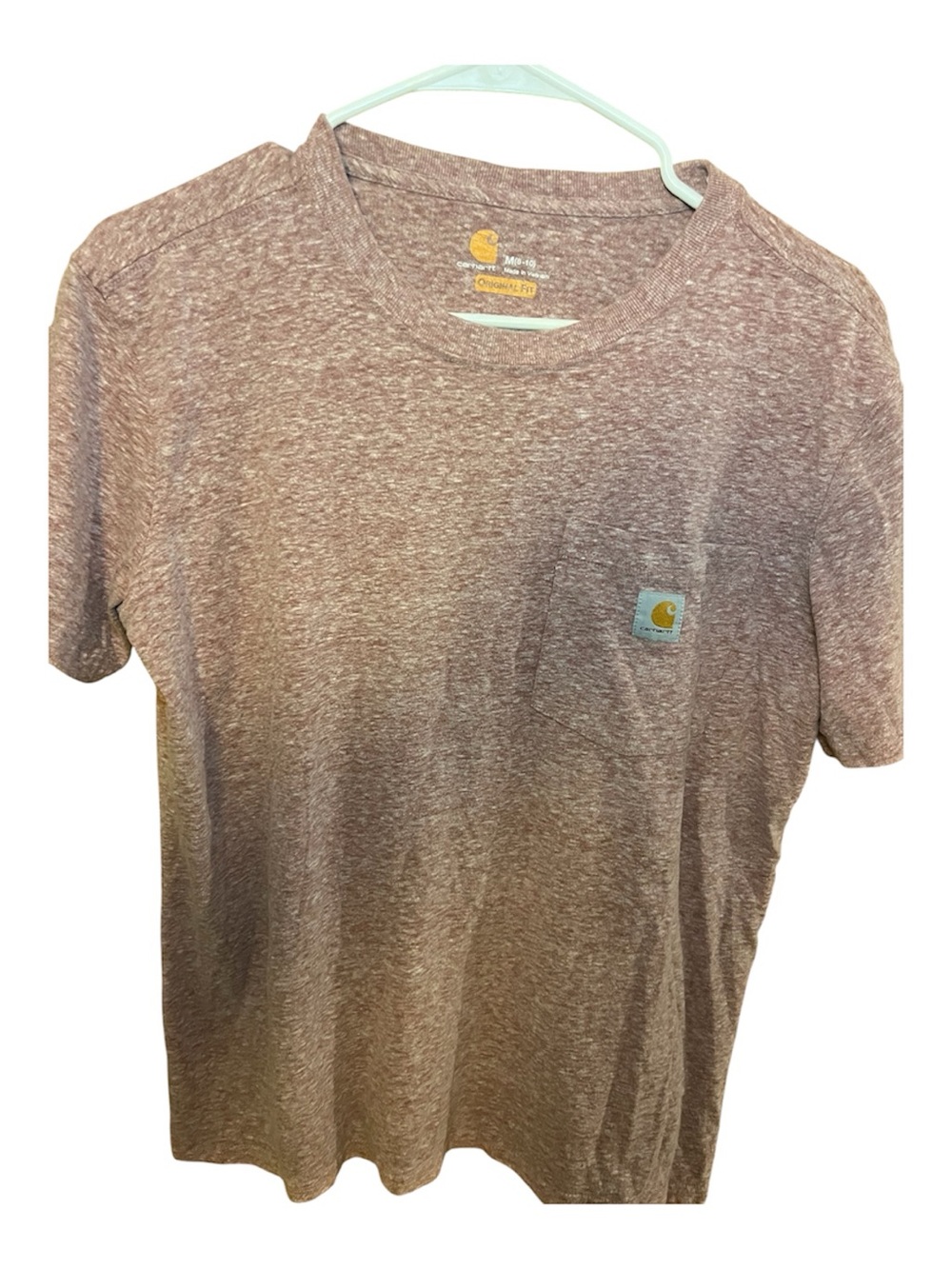 Carhartt Heather Mauve Pocket Tee